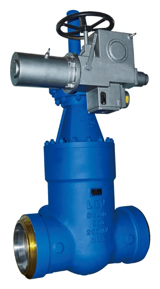 High Pressure Self-Sealing Power Plant Gate Valve catalog image