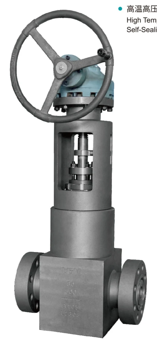 High Pressure Self-Sealing Power Plant Globe Valve catalog image