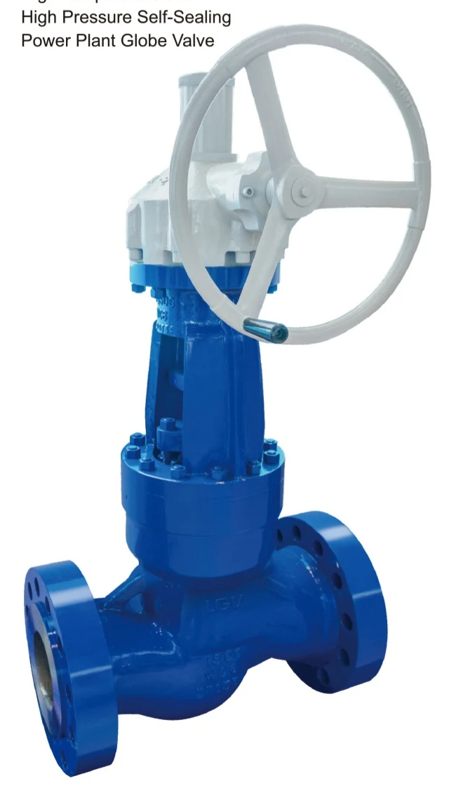 Bevel Gear Welded Globe Valve catalog image