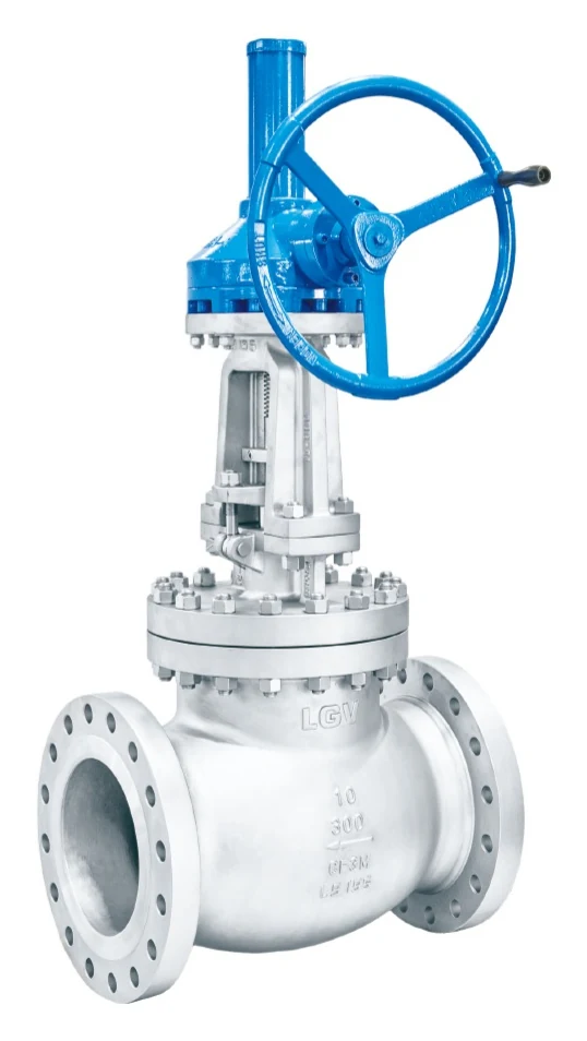 Stainless Steel Bevel Gear Globe Valve catalog image
