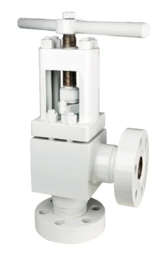 Forged steel high-pressure angle globe valve