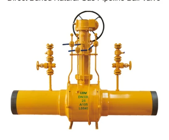 Direct Buried Natural Gas Pipeline Ball Valve catalog image