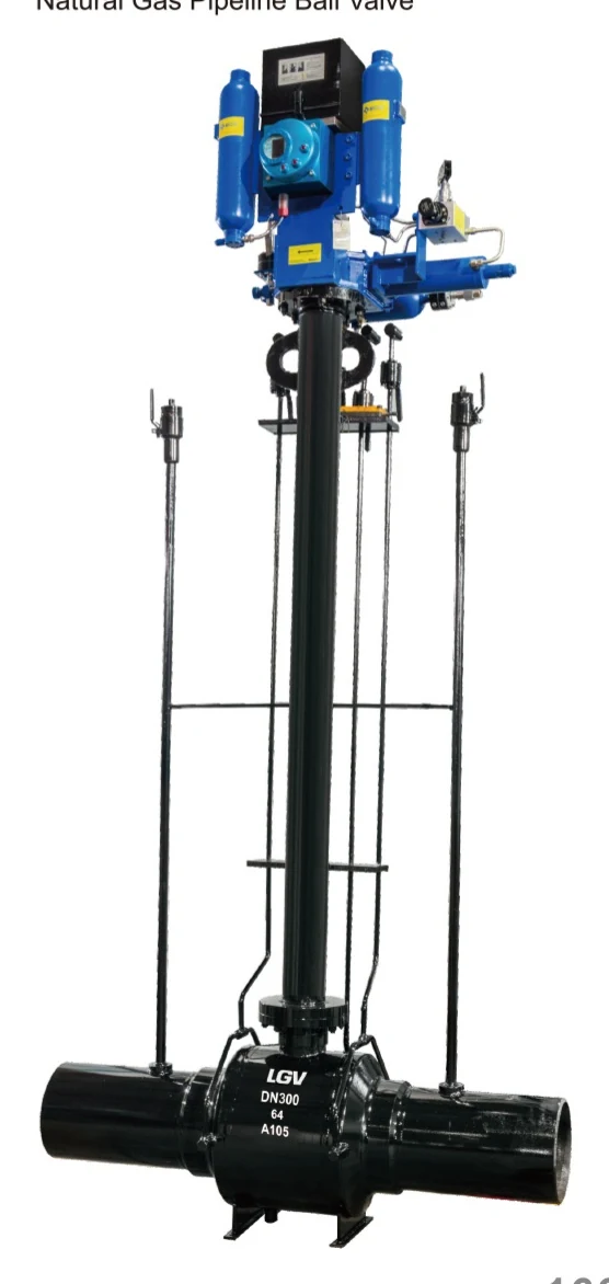Direct Buried Fully Welded Ball Valve product image from the Lianggong catalog