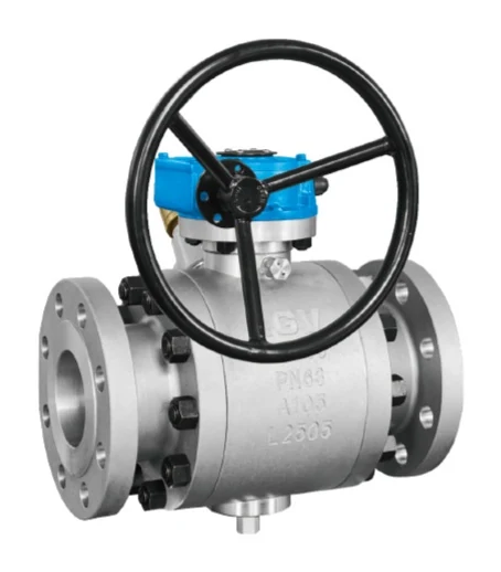 Three-piece forged steel high-pressure ball valve