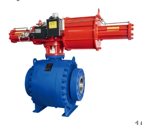 Three-Piece Forged Steel High Pressure Ball Valve product image from the Lianggong catalog