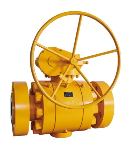 Three-Piece Forged Steel Hard Sealed Fixed Ball Valve product image from the Lianggong catalog