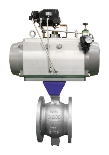 Pneumatic V-Type Control Ball Valve catalog image