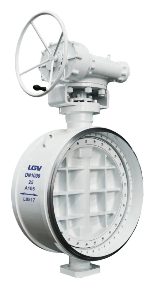 DN5,000 Electric Vacuum Butterfly Valve catalog image