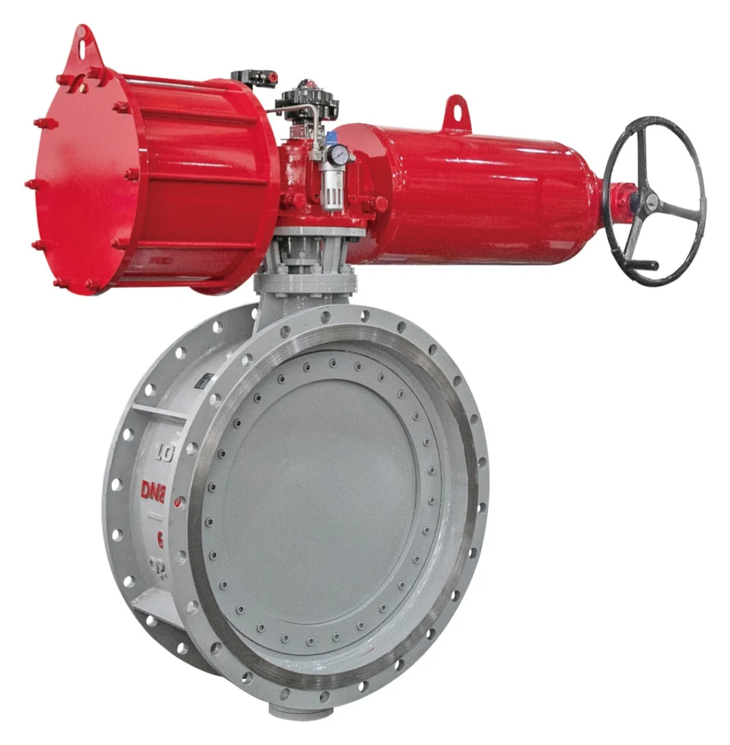 Electric Stainless Steel Flanged Butterfly Valve catalog image
