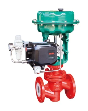 PTFE-lined globe valve