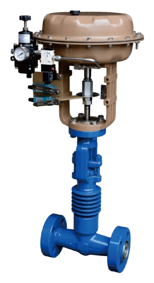Forged Steel Pneumatic Control Valve catalog image