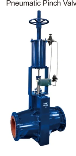 Pneumatic pinch valve