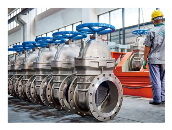 Valve assembly environment shown in Lianggong company materials